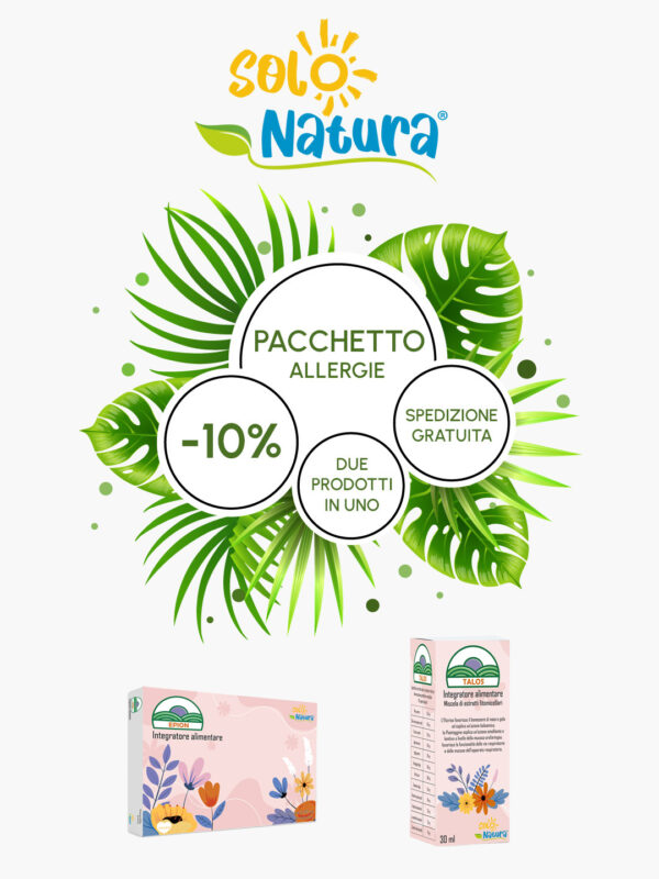 pacchetto allergie 10% sconto