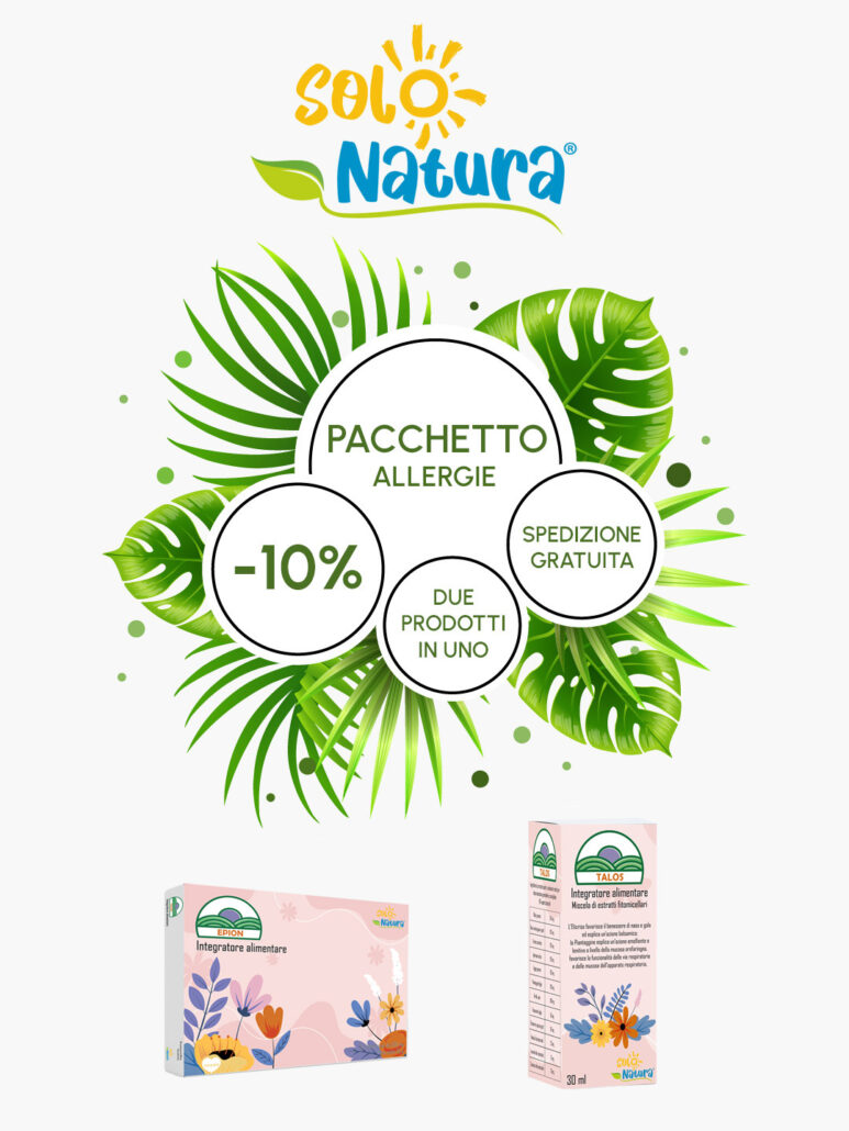 pacchetto allergie 10% sconto