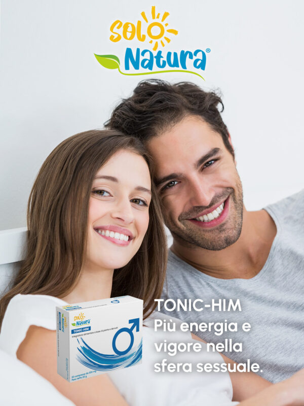 Coppia con TONIC-HIM l'integratore naturale maschile per la sfera sessuale