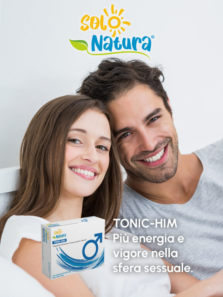 Coppia con TONIC-HIM l'integratore naturale maschile per la sfera sessuale