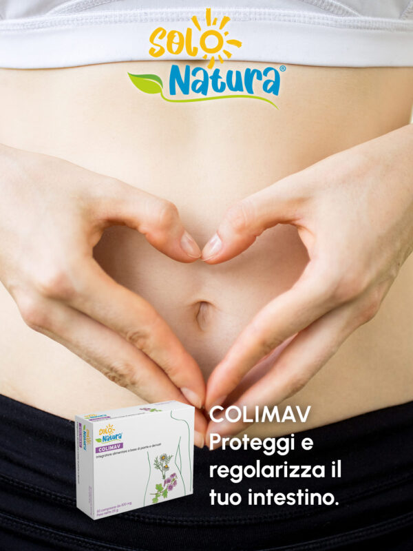 COLIMAV l'integratore naturale per colite, colon irritabile, meteorismo o stipsi