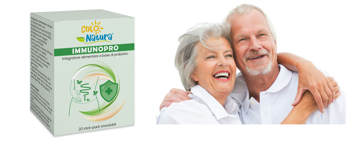 IMMUNOPRO indicato per gli anziania
