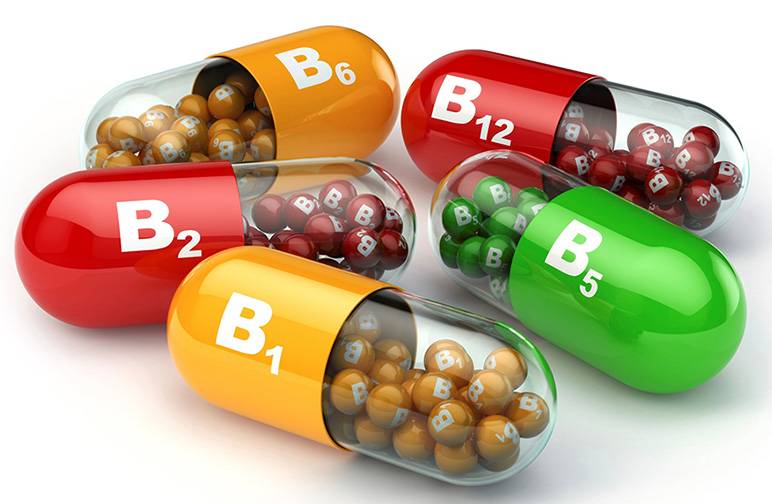 Vitamina B vari tipi