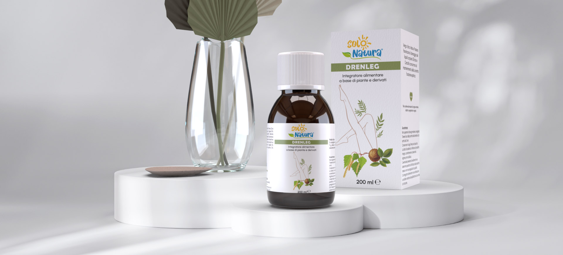 DRENLEG Integratore alimentare naturale indicato per contrastare gli inestetismi della cellulite e della pelle a buccia d’arancia.